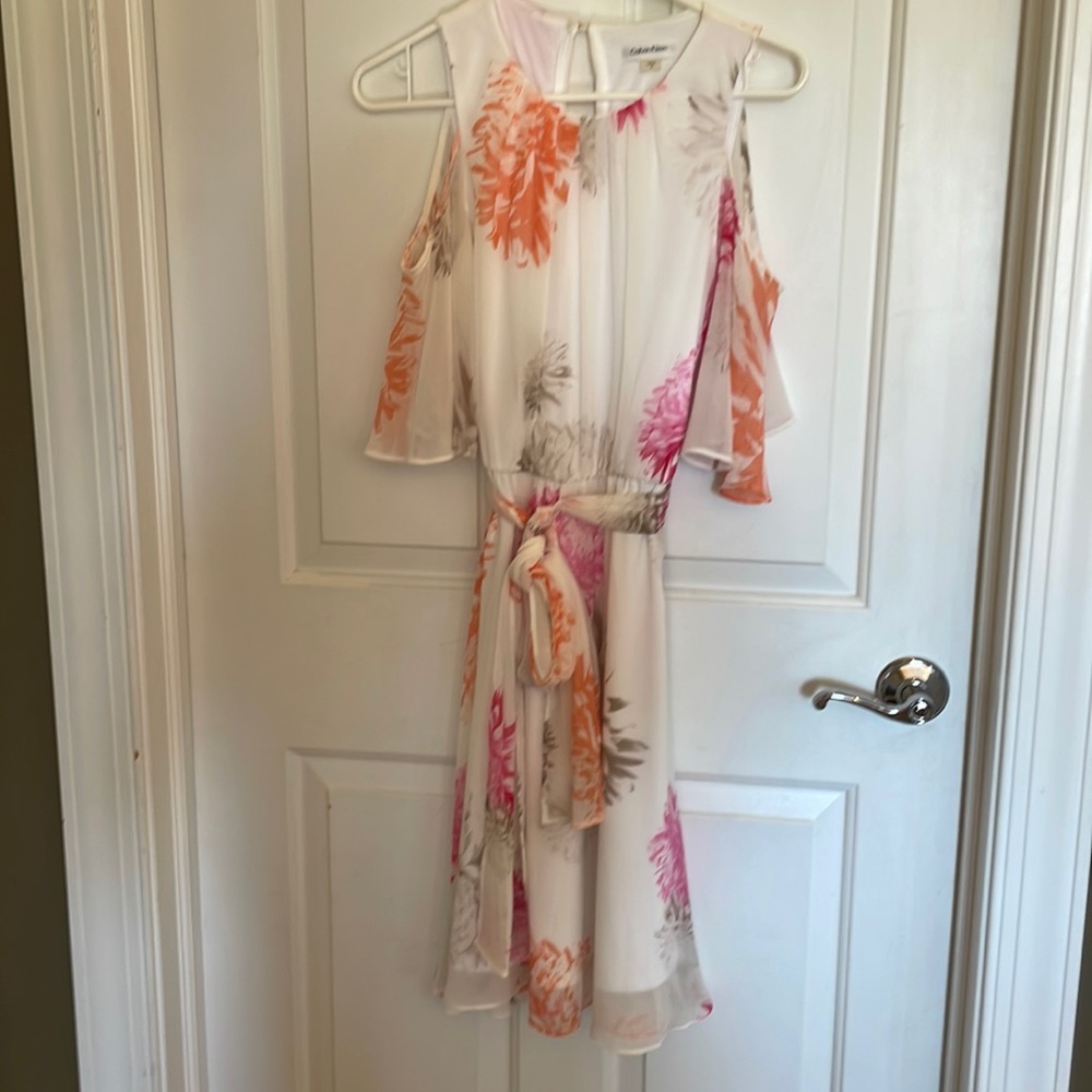 Calvin Klein cold shoulder dress worn only once.